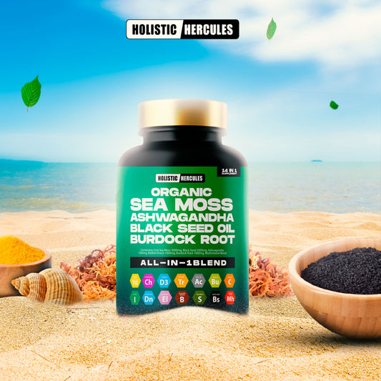 HerculesMoss™ v2 - FORAGED Sea Moss 20-1 Blend